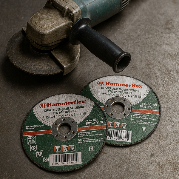 Диск обдирочный 125х6х22,23 мм HAMMER